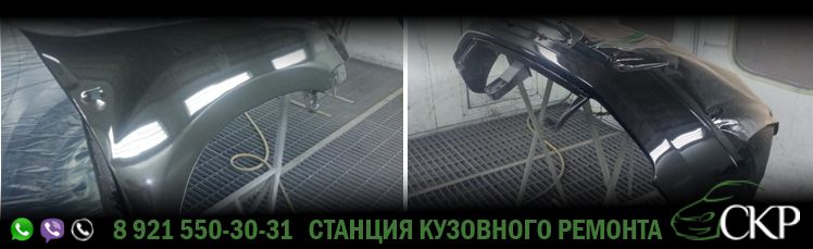 Замена крыла на Рено Дастер (Renault Duster) в СПб в автосервисе СКР.